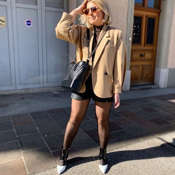 Zara pleated sleeve blazer - Picture 9 of 12